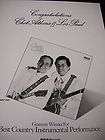 CHET ATKINS and LES PAUL are Grammy Winners Rare Preserved 1977 PROMO 