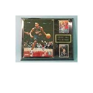  NBA Magic Grant Hill # 33. Two Card Player Plaque Sports 