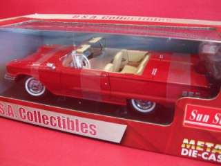 USA Collectibles Sun Star Die Cast 1:18 Scale 1960 FORD THUNDERBIRD 