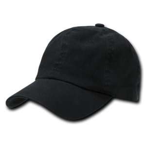  BLACK WASHED POLO FLEX FIT HAT CAP HATS: Everything Else