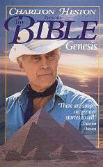 Charlton Heston Presents the Bible   Genesis VHS, 1995, Clam Shell 