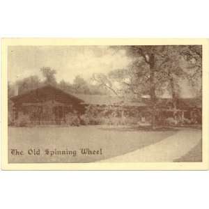   Vintage Postcard   The Old Spinning Wheel Tea Room   Hinsdale Illinois