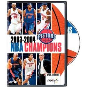  NBA Champions 2004 Detroit Pistons DVD