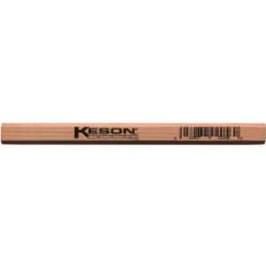  Keson Black Lead, Natural Barrel Carpenter Pencil. 24 Pack 