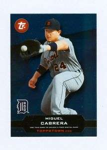 2011 Topps Series 1 Toppstown #1 Miguel Cabrera Tigers  