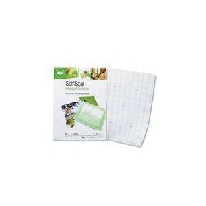  SelfSeal Repositionable Laminating Pouches, 3mm., 9 x 12 