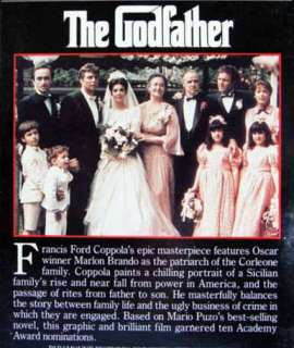 The Godfather (VHS, 1997, 2 Tape Set)  