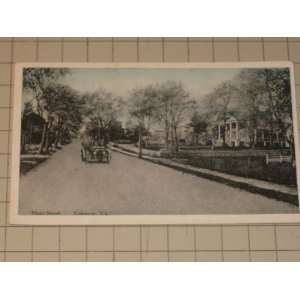  1920 Post Card Main Street, Culpeper, Virginia 