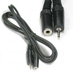 Black Point Products BA 156 6 Foot 2.5mm St. Plug 3.5mm St. Jack Audio 