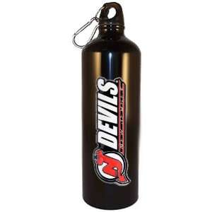  NHL New Jersey Devils 1 Liter Black Aluminum Water Bottle 