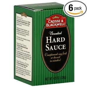 Crosse & Blackwell Sauce Hard, 4.5 Ounce (Pack of 6):  
