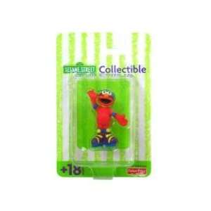   Sesame Street Collectible Elmo Figurine   Roller Blading: Toys & Games