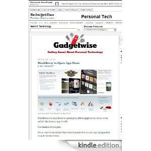  Gadgetwise Kindle Store The New York Times
