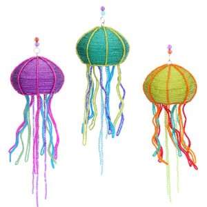  Jelly Fish Green, Beads Handcraft Art Arts, Crafts 