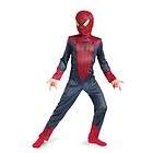 The Amazing Spider Man 2012 Movie Child Costume Size 7 