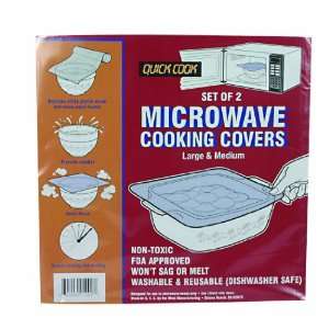  Camco 43790 Microwave Cooking Cover   Pack of 2 