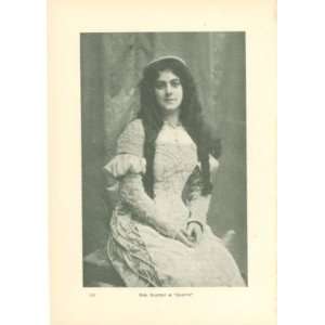    1903 Print Actress Lilian Blauvelt As Juliette: Everything Else