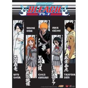  BLEACH CHARACTER HIGHLIGHT WALL SCROLL GE9711