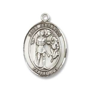   Sebastian Pendant First Communion Catholic Patron Saint Medal Jewelry