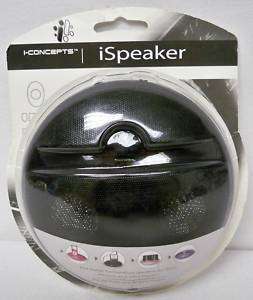 iConcepts 18887 IP KBK iSpeaker Black iPod  Speakers  