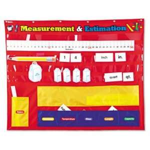   Measurement and Estimation Pocket Chart LRNLER2284 Toys & Games