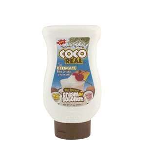 Simply Squeeze Coco Real Gourmet Cream of Coconut   21 oz:  
