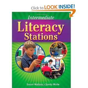  Intermediate Literacy Stations [Paperback] Susan Nations 
