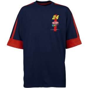   24 Jeff Gordon Navy Blue My Favorite Team T shirt