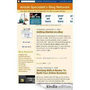  Article Specialist Kindle Store