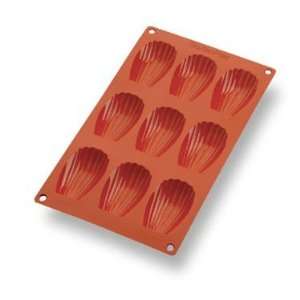  Gastroflex Madeleine Mold, 9 Per Sheet, 2 11/16 L X 1 1 