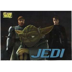  Star Wars The Clone Wars Foil Card Jedi #9: Toys & Games