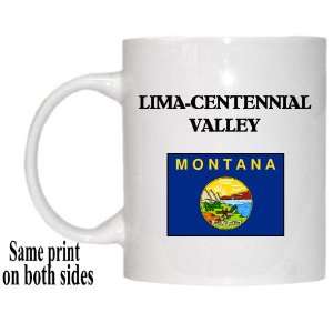  US State Flag   LIMA CENTENNIAL VALLEY, Montana (MT) Mug 