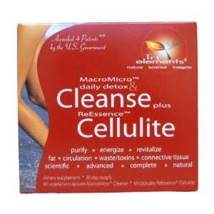  MacroMicr Cleanse plus ReEssence Cellulite (60 Capsules 
