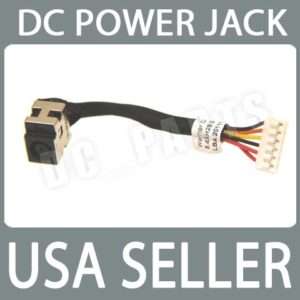 AC DC POWER JACK CABLE HARNESS HP PAVILION G50 G60 G70  