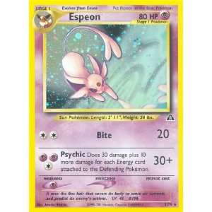  Pokemon Espeon   Neo Discovery Toys & Games