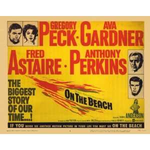 On the Beach Movie Poster (11 x 14 Inches   28cm x 36cm) (1959) Style 