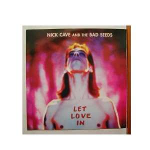  Nick Cave and the bad seeds Poster 2 sided & Everything 