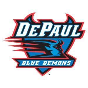  DePaul Blue Demons Vinyl Decal: Automotive