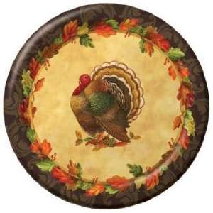  Thanksgiving Wreath 9 inch Plates