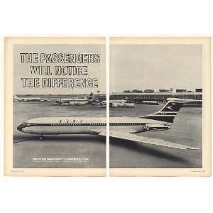  1963 BOAC VC 10 Jet British Aircraft Corp 2 Page Print Ad 