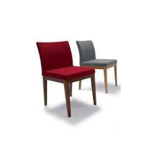  Soho Concept Aria Wood Organic Wool Fabric Chair: Home 