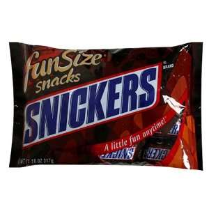 Snickers Fun Size Snack Bars, 11.18 Ounce Bag (Pack of 7)