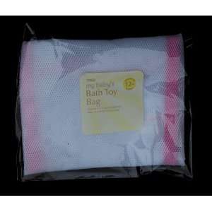  Baby Bath Toy Bag Pink: Baby