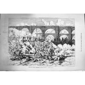  1874 War Spain Volunteers Teruel Carlist Attack Army