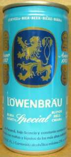 LOWENBRAU SPECIAL CERVEZA 10oz. Beer CAN, PANAMA, Bier  