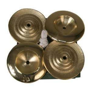  Finger Cymbals, Antique, 6cm: Musical Instruments