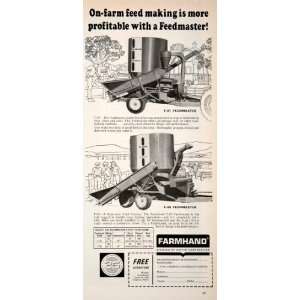  1966 Ad F 81 F 85 Feedmaster Farmhand Daffin Agriculture 