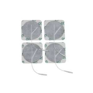  Round Electrodes for TENS Unit (Replacement Electrode Pads 