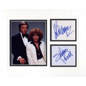  Hart to Hart Robert Wagner & Stefanie Powers Autograph 