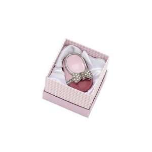 Pink Baby Booty Keepsake Trinket Box with Crystals: Baby